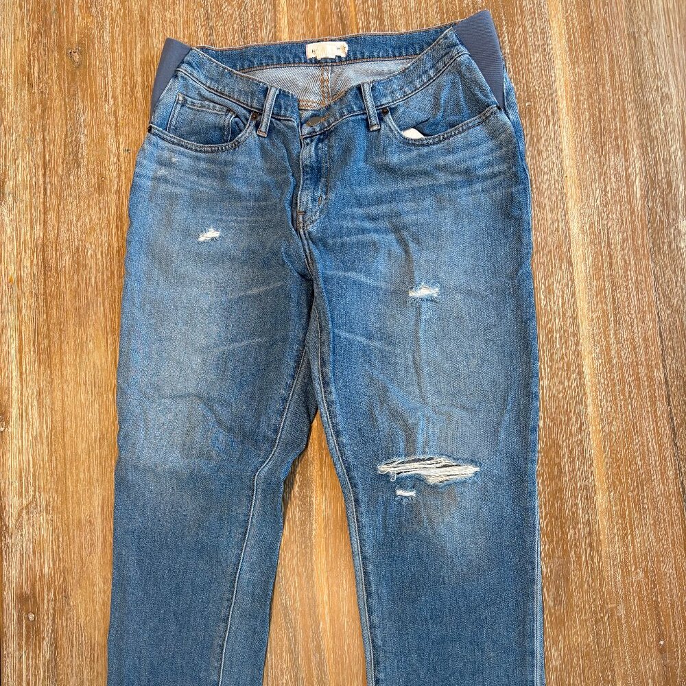 HATCH maternity boyfriend jeans